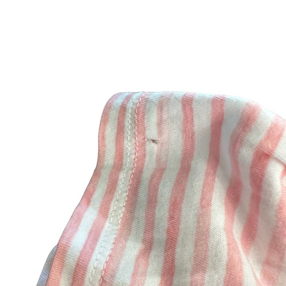 B. Draddy Golf Polo Pink + White Striped Men's Large - Picture 7 of 14